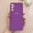 قاب گوشی Galaxy A05S سامسونگ سیلیکونی اورجینال پاک کنی درجه یک زیربسته بنفش کد 110465