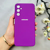 قاب گوشی Galaxy A05S سامسونگ سیلیکونی اورجینال پاک کنی درجه یک زیربسته بنفش کد 110466