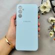 قاب گوشی Galaxy A05S سامسونگ سیلیکونی اورجینال پاک کنی درجه یک زیربسته آبی روشن کد 110472