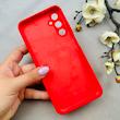 قاب گوشی Galaxy A05S سامسونگ سیلیکونی اورجینال پاک کنی درجه یک زیربسته قرمز کد 110475