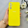 قاب گوشی Galaxy A05S سامسونگ سیلیکونی اورجینال پاک کنی درجه یک زیربسته زرد کد 110481