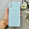 قاب گوشی Galaxy A06 سامسونگ سیلیکونی اورجینال پاک کنی درجه یک زیربسته آبی روشن کد 110489
