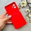 قاب گوشی Galaxy A06 سامسونگ سیلیکونی اورجینال پاک کنی درجه یک زیربسته قرمز کد 110492