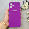 قاب گوشی Galaxy A06 سامسونگ سیلیکونی اورجینال پاک کنی درجه یک زیربسته بنفش کد 110494