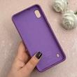 قاب گوشی Galaxy A10 سامسونگ سیلیکونی اورجینال پاک کنی درجه یک زیربسته بنفش کد 110504