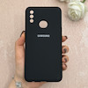 قاب گوشی Galaxy A10S سامسونگ سیلیکونی اورجینال پاک کنی درجه یک زیربسته مشکی کد 110507