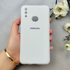 قاب گوشی Galaxy A10S سامسونگ سیلیکونی اورجینال پاک کنی درجه یک زیربسته سفید کد 110512
