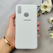 قاب گوشی Galaxy A10S سامسونگ سیلیکونی اورجینال پاک کنی درجه یک زیربسته سفید کد 110513