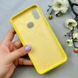 قاب گوشی Galaxy A10S سامسونگ سیلیکونی اورجینال پاک کنی درجه یک زیربسته زرد کد 110515