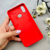قاب گوشی Galaxy A10S سامسونگ سیلیکونی اورجینال پاک کنی درجه یک زیربسته قرمز کد 110522