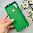 قاب گوشی Galaxy A11 / M11 سامسونگ سیلیکونی اورجینال پاک کنی درجه یک زیربسته سبز کد 110533