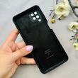 قاب گوشی Galaxy A12 / M12 سامسونگ سیلیکونی اورجینال پاک کنی درجه یک زیربسته مشکی کد 110543