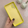 قاب گوشی Galaxy A13 4G سامسونگ سیلیکونی اورجینال پاک کنی درجه یک زیربسته زرد کد 110569