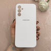 قاب گوشی Galaxy A14 سامسونگ سیلیکونی اورجینال پاک کنی درجه یک زیربسته سفید کد 110581