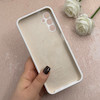 قاب گوشی Galaxy A14 سامسونگ سیلیکونی اورجینال پاک کنی درجه یک زیربسته سفید کد 110581