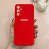 قاب گوشی Galaxy A14 سامسونگ سیلیکونی اورجینال پاک کنی درجه یک زیربسته قرمز کد 110582