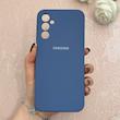 قاب گوشی Galaxy A14 سامسونگ سیلیکونی اورجینال پاک کنی درجه یک زیربسته سرمه ای کد 110588