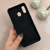 قاب گوشی Galaxy A20 / A30 سامسونگ سیلیکونی اورجینال پاک کنی درجه یک زیربسته مشکی کد 110613
