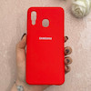 قاب گوشی Galaxy A20 / A30 سامسونگ سیلیکونی اورجینال پاک کنی درجه یک زیربسته قرمز کد 110623
