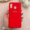 قاب گوشی Galaxy A20 / A30 سامسونگ سیلیکونی اورجینال پاک کنی درجه یک زیربسته قرمز کد 110624