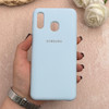 قاب گوشی Galaxy A20 / A30 سامسونگ سیلیکونی اورجینال پاک کنی درجه یک زیربسته آبی روشن کد 110626