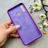 قاب گوشی Galaxy A20S سامسونگ سیلیکونی اورجینال پاک کنی درجه یک زیربسته بنفش کد 110629