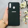 قاب گوشی Galaxy A20S سامسونگ سیلیکونی اورجینال پاک کنی درجه یک زیربسته مشکی کد 110631