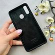 قاب گوشی Galaxy A20S سامسونگ سیلیکونی اورجینال پاک کنی درجه یک زیربسته مشکی کد 110631