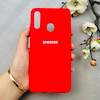 قاب گوشی Galaxy A20S سامسونگ سیلیکونی اورجینال پاک کنی درجه یک زیربسته قرمز کد 110632