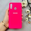قاب گوشی Galaxy A20S سامسونگ سیلیکونی اورجینال پاک کنی درجه یک زیربسته سرخابی کد 110633