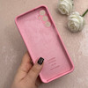 قاب گوشی Galaxy A24 سامسونگ سیلیکونی اورجینال پاک کنی درجه یک زیربسته صورتی کد 110650