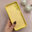 قاب گوشی Galaxy A24 سامسونگ سیلیکونی اورجینال پاک کنی درجه یک زیربسته زرد کد 110664
