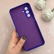 قاب گوشی Galaxy A26 سامسونگ سیلیکونی اورجینال پاک کنی درجه یک زیربسته بنفش تیره کد 110675