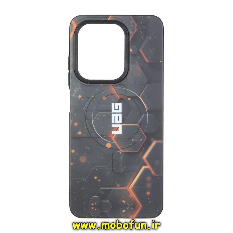 قاب گوشی Redmi A5 / Poco C71 شیائومی دودی مات فانتزی چاپ درجه یک طرح یو ای جی UAG کد 95210