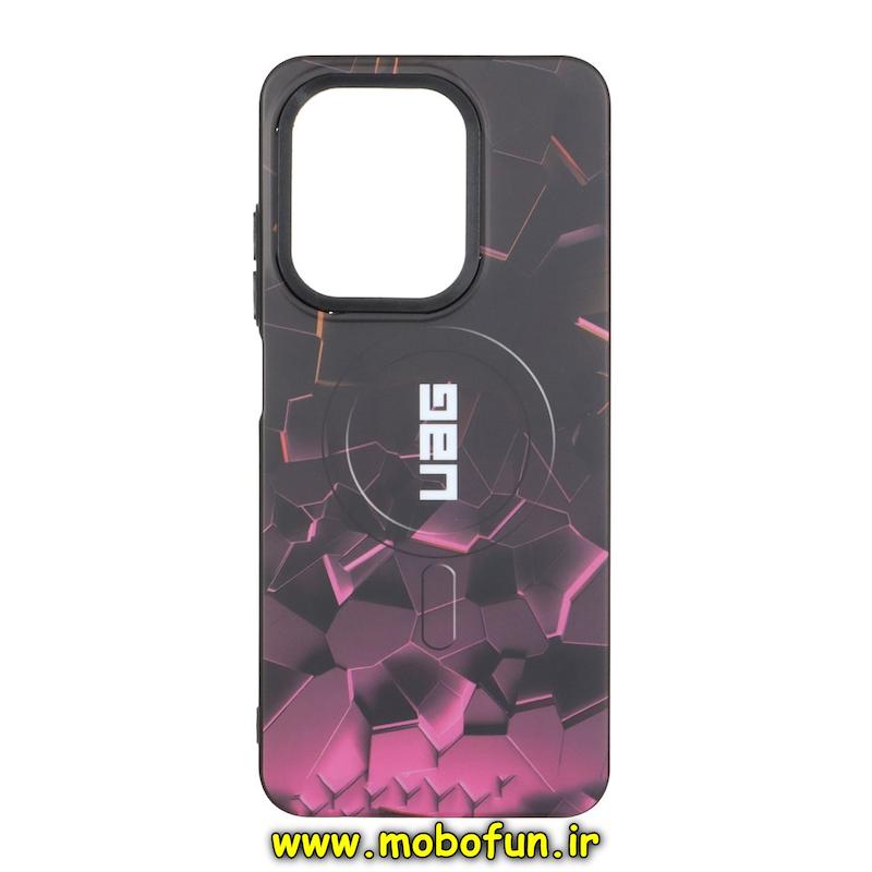 قاب گوشی Redmi A5 / Poco C71 شیائومی دودی مات فانتزی چاپ درجه یک طرح یو ای جی UAG کد 95212