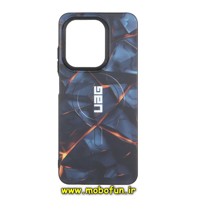 قاب گوشی Redmi A5 / Poco C71 شیائومی دودی مات فانتزی چاپ درجه یک طرح یو ای جی UAG کد 95214