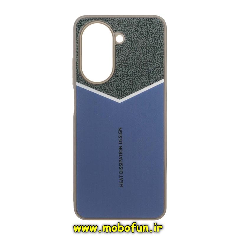 قاب گوشی Redmi A5 / Poco C71 شیائومی پشت گلس آینه ای Heat سرمه ای کد 95229