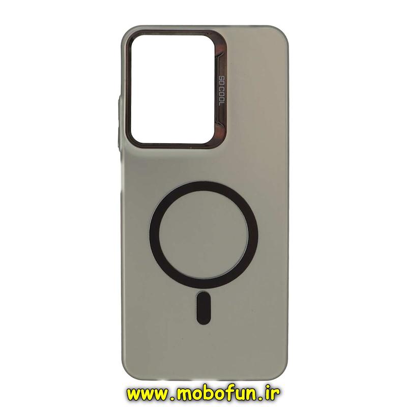 قاب گوشی Redmi A5 / Poco C71 شیائومی اورجینال SO COOL سوکول طرح مگ سیف اسپرت Sport خاکستری کد 95251