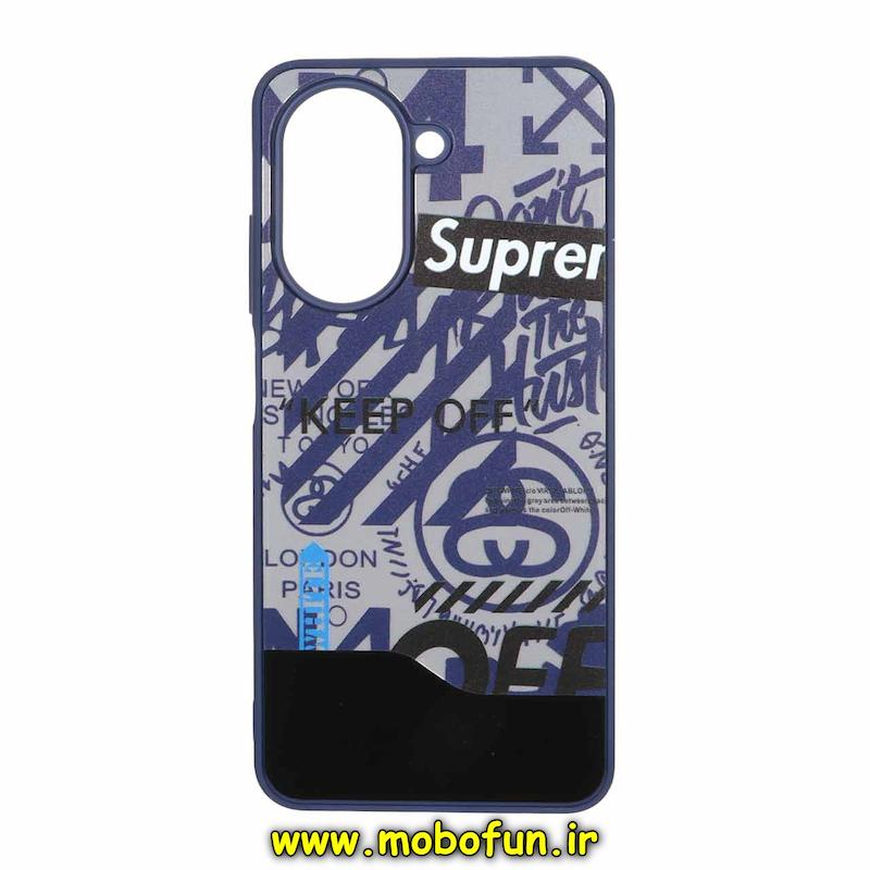 قاب گوشی Redmi A5 / Poco C71 شیائومی پشت سخت آینه ای مات فانتزی اسپرت دوتیکه کد 95260