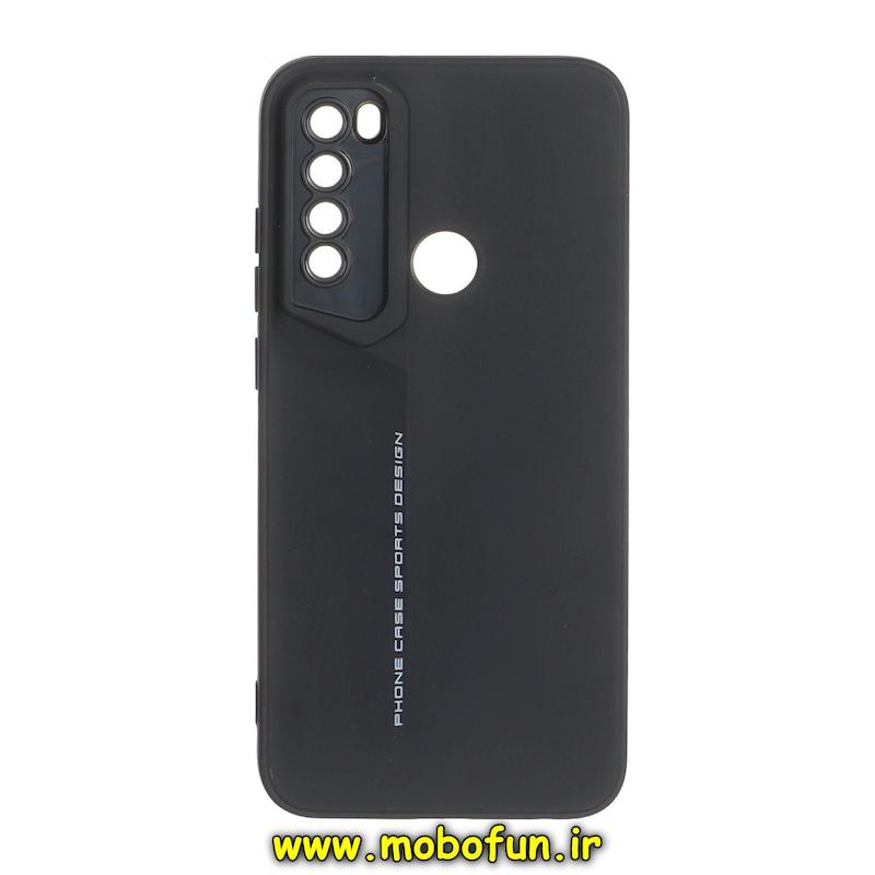 قاب گوشی Redmi Note 8 / Redmi Note 8 2021 شیائومی Porsche Design سیلیکونی ژله ای محافظ لنز دار مشکی کد 95293