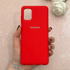 قاب گوشی Galaxy A31 سامسونگ سیلیکونی اورجینال پاک کنی درجه یک زیربسته قرمز کد 110692