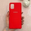 قاب گوشی Galaxy A31 سامسونگ سیلیکونی اورجینال پاک کنی درجه یک زیربسته قرمز کد 110692
