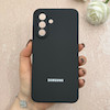 قاب گوشی Galaxy A36 سامسونگ سیلیکونی اورجینال پاک کنی درجه یک زیربسته مشکی کد 110707
