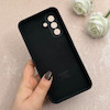 قاب گوشی Galaxy A36 سامسونگ سیلیکونی اورجینال پاک کنی درجه یک زیربسته مشکی کد 110707