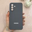 قاب گوشی Galaxy A36 سامسونگ سیلیکونی اورجینال پاک کنی درجه یک زیربسته خاکستری کد 110710