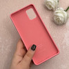 قاب گوشی Galaxy A51 سامسونگ سیلیکونی اورجینال پاک کنی درجه یک زیربسته صورتی کد 110724