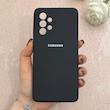 قاب گوشی Galaxy A53 سامسونگ سیلیکونی اورجینال پاک کنی درجه یک زیربسته مشکی کد 110734