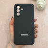 قاب گوشی Galaxy A56 سامسونگ سیلیکونی اورجینال پاک کنی درجه یک زیربسته مشکی کد 110743