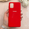 قاب گوشی Galaxy A71 سامسونگ سیلیکونی اورجینال پاک کنی درجه یک زیربسته قرمز کد 110762