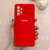قاب گوشی Galaxy A72 سامسونگ سیلیکونی اورجینال پاک کنی درجه یک زیربسته قرمز کد 110773
